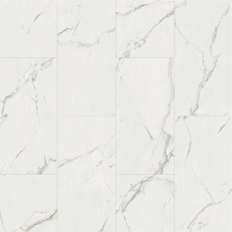 Supplier range — white marble-effect tile LVT